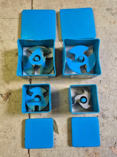 4 SY Industrial Grade 3/4 In. Bore Shaper Cutter Bits