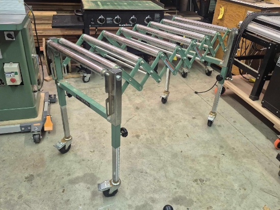 General International Height Adjustable Expandable Roller Conveyor