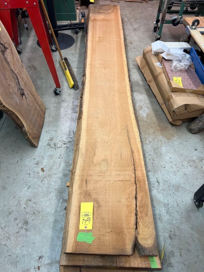 Cherry Live Edge Rough Cut Slab