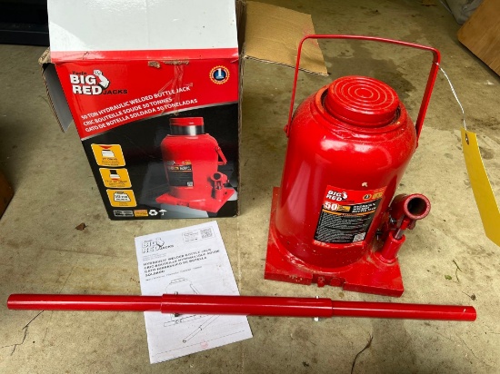 Torin Big Red Jacks 50 Ton Hydraulic Bottle Jack
