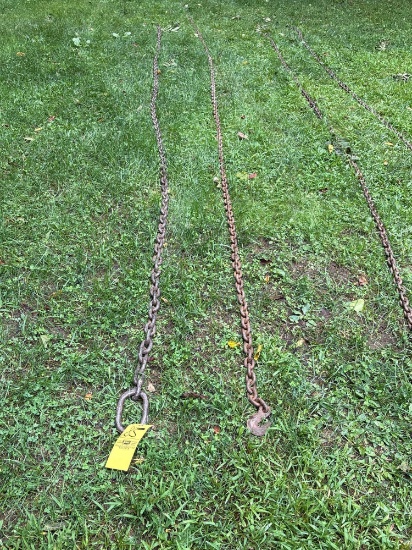 21.5 Foot and 17.6 Foot Log Chains