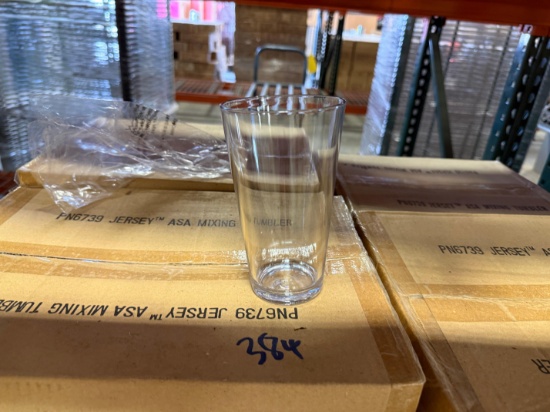 Pallet of M-Ware ASA Jersey Mixing Tumblers - Approx. 384 Total