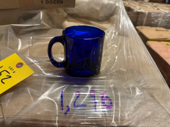 Pallet of Cobalt Blue 13oz Coffee Mugs - Approximately 1,296 mugs