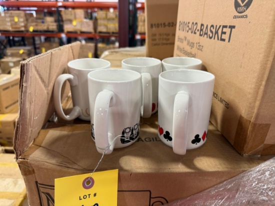 Pallet of Themed 13oz Coffee Mugs - Approximately 1,656 mugs