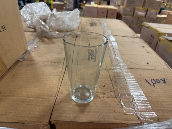 Pallet of 16oz Mixing Glasses - Approximately 1,008 cups