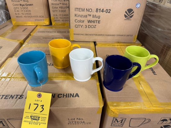 Pallet of a Variety of Coffee Mugs - Approximately 1,152 mugs