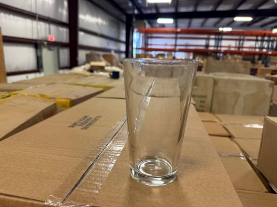 Pallet of 16oz Mixing Glasses - Approximately 1,320 Mugs