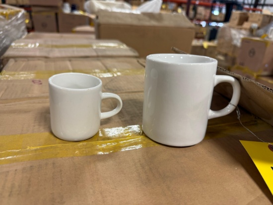 576 White 3oz Espresso Mugs - 792 Coffee Mugs