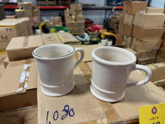 Pallet of Stoneware Coffee Mugs - Approximately 1,080 mugs