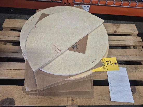 23 In. Rim Kiln Shelves - 6 Total