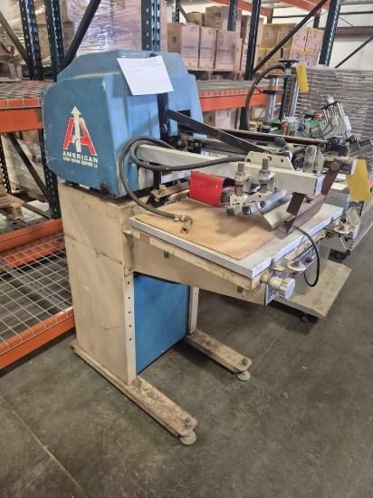 American SPE Co. Cameo 18 Flatbed Screen Printing Press