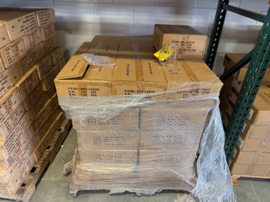 Pallet of M-Ware Jersey Plastic Mugs - Approx. 540 Total