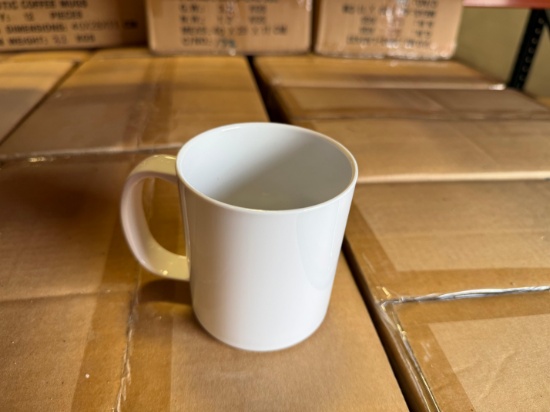 Pallet of ASA Plastic Coffee Mugs - Approx. 1,080 Total