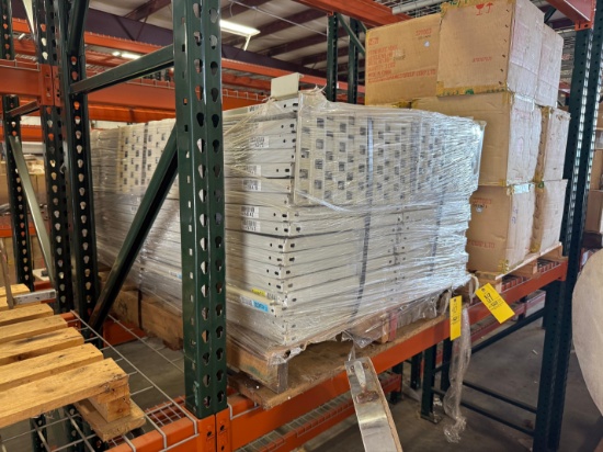 Pallet of Metal Shelving Unit Shelves