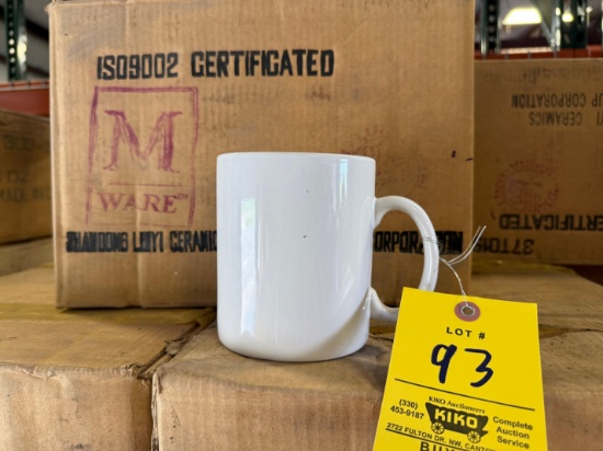 Pallet of Shangdong Ceramic Mugs - Approx. 144 Total