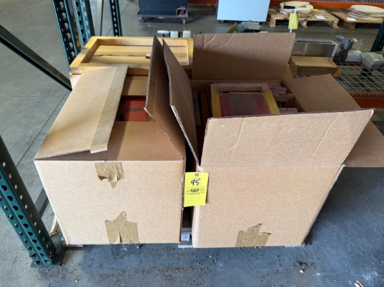 Pallet of Wooden Frame Printing Screens