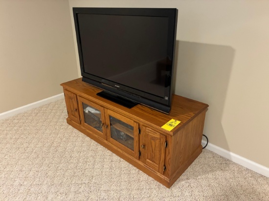 Entertainment Stand and Sony Tv