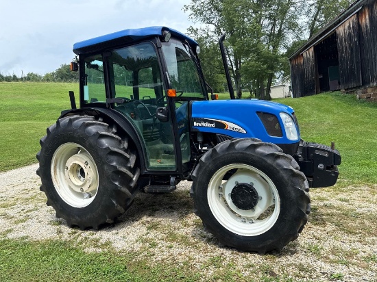 04' New Holland TN75DA Diesel Tractor w all seasons cab