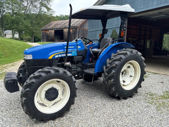 13' New Holland Workmaster 55 Diesel Tractor ,