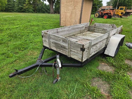 9ft Tilt Deck Landscape Trailer