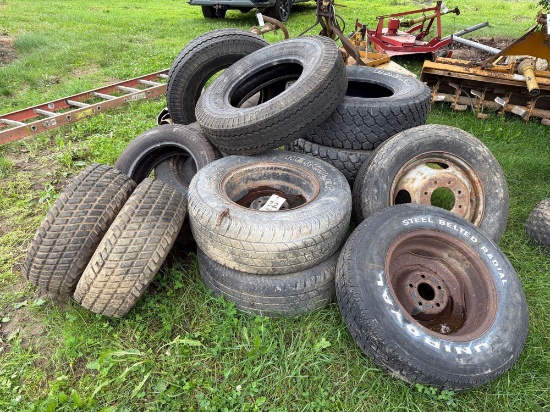 assorted larger tires