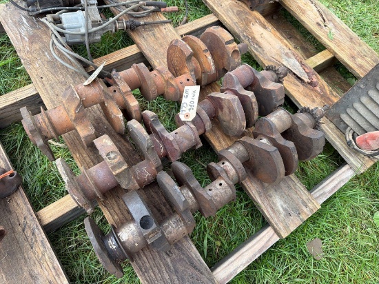 (3) GM crank shafts