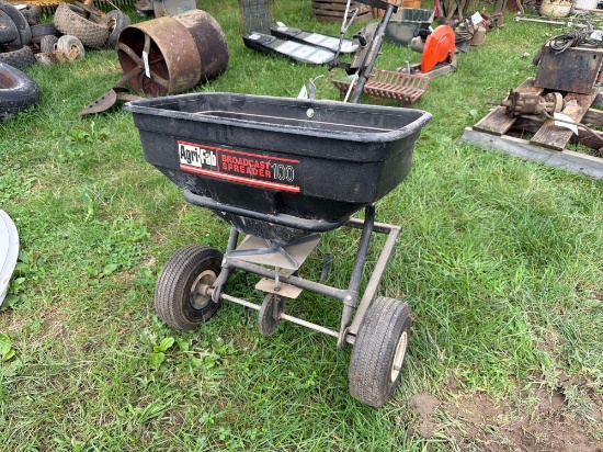 Agri-Fab broadcast spreader