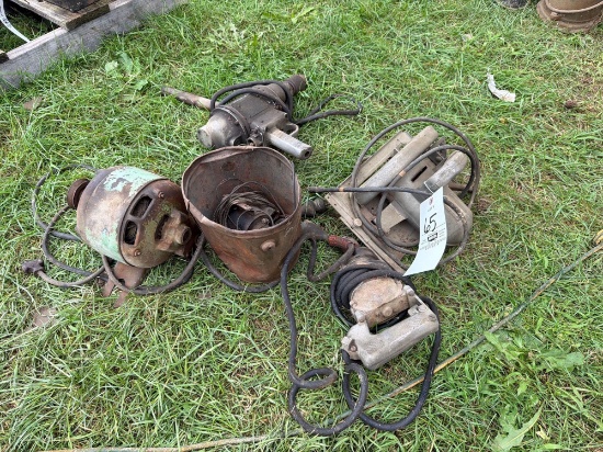 Electric motor, power tools