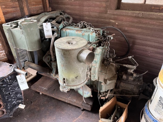 1970 3-53 Detroit diesel engine w/ 4spd Transmission