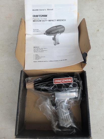 Craftsman Medium Duty 1/2" drive Pneumatic impact wrench NIB