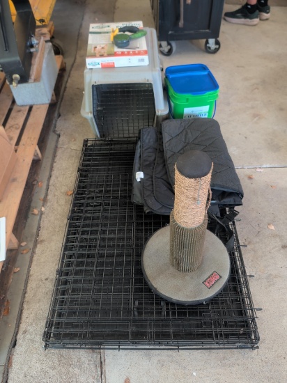 Large Dog Crate, Classic Kennel, Pet Door and more!