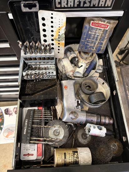 Pneumatic Drill, Hole Saws, Drill Bits