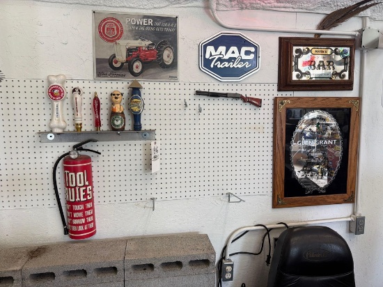 Beer Taps and Signs