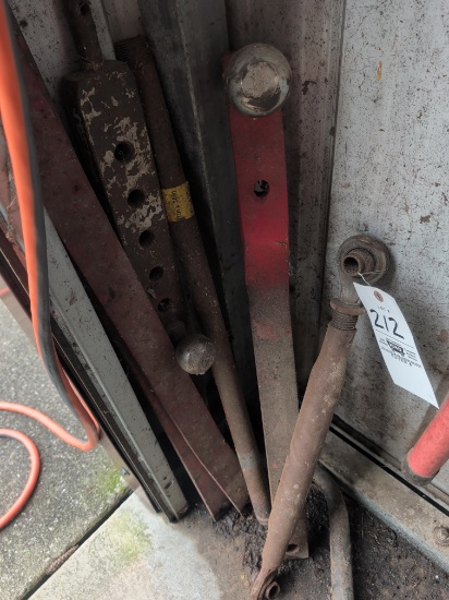 Tractor draw bars, hitches and more
