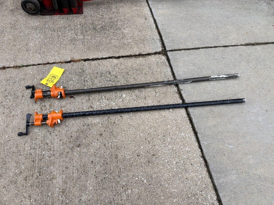 (2) Pony Pipe Clamps