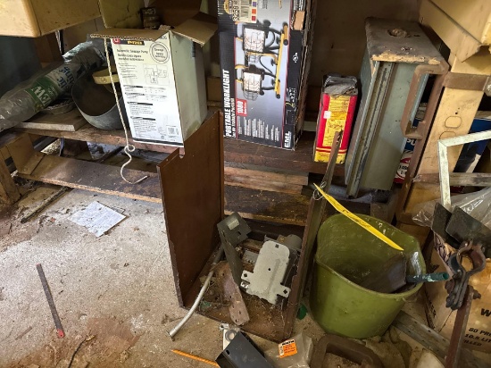 large lot of misc scrap/ contents