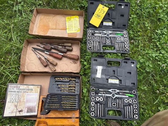 tap and die sets, machinist tools