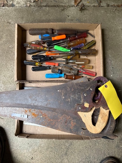 saws, screw drivers
