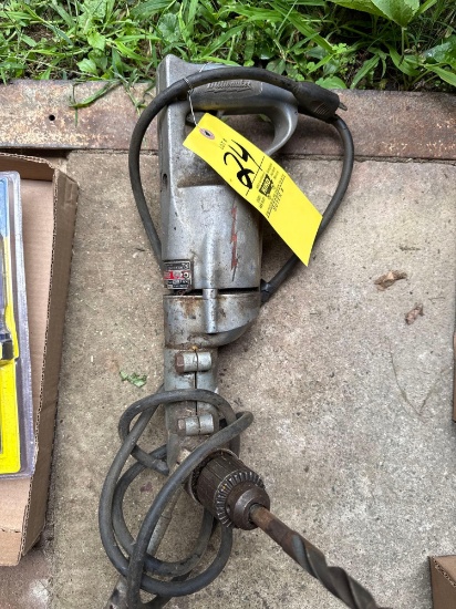 Milwaukee right angle drill- works