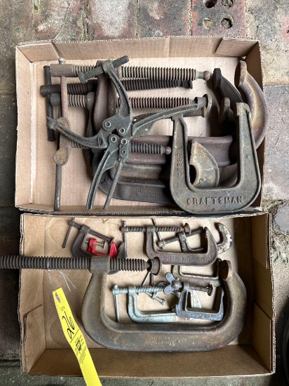 nice assortment of clamps