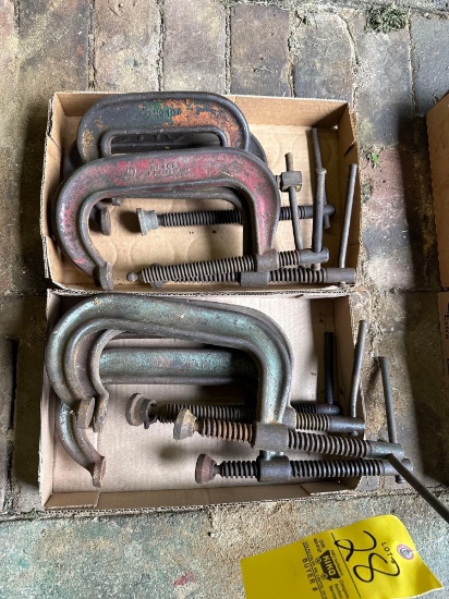 nice lot of large clamps