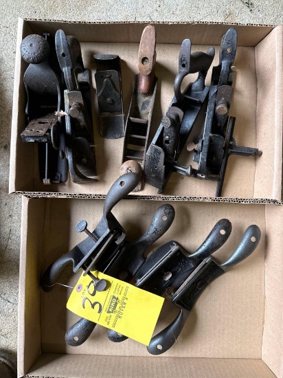 Stanley wood planes and hand tools