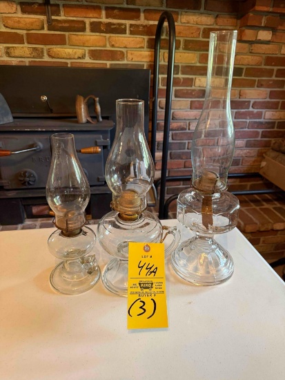 (3) oil lamps