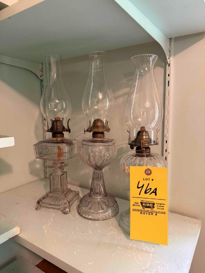 (3) oil lamps