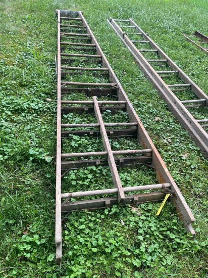 10 ft wooden step ladder