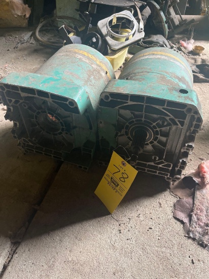 2 industrial motors
