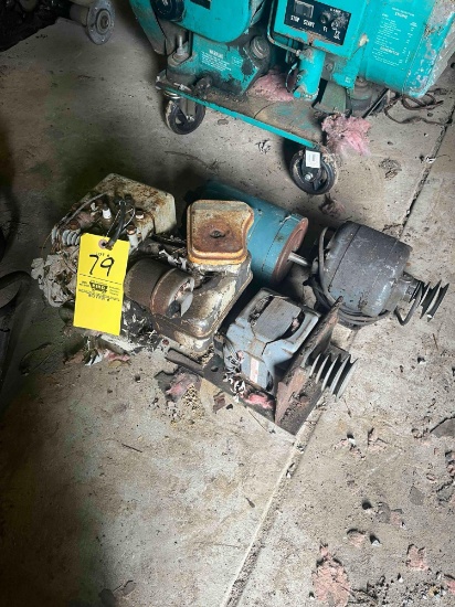 Small engine, electric motors