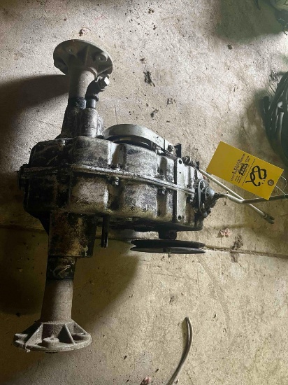 Garden tractor transmission