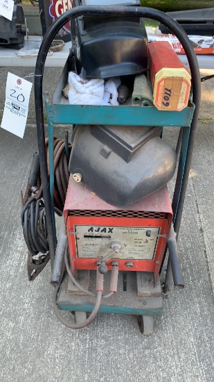 Ajax AC welder 220 volt on stand