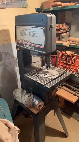 Sears 12 in band saw on stand